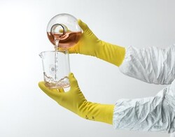 Ansell&nbsp;AlphaTec&trade; 87-297 Medium Weight Natural Rubber Glove With Flock Lining